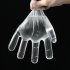 300pcs Transparent Disposable Gloves Food grade for Housework Cleaning Makeup Accessories 300 pieces