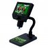 300x Lcd Digital Microscope High definition Mobile Phone Repair Microscope With 8 High brightness Led Lights UK plug