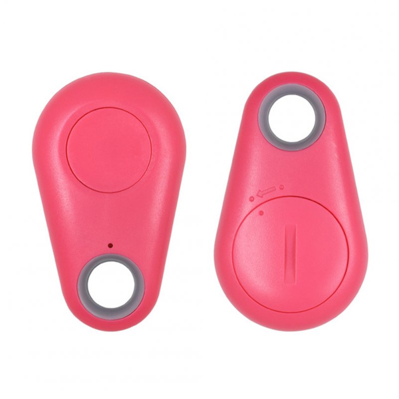 304 Intelligent Remote Control Anti-lost Keychain Alarm Bluetooth Tracker Key Tag Finder GPS Locator Pink