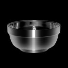 304 Stainless Steel Bowl Household Double-layer Thermal Insulation Anti-scald Bowl 16cm  16cm