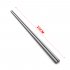304 Stainless Steel Chopsticks Anti fall Color Plated Metal Square Chopstick Set gold
