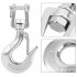 304 Stainless Steel Swivel Lifting Hook Steel Eye Hook With Latch Rigging Accessory 150KG