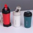 304 Stainless Steel Vacuum  Cup Portable Water Bottle Double drink Vacuum Coffee Cup White