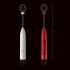 304 Stainless Steel Rechargeable Electric Blender Egg  Beater Portable Household Coffee Blender Red  single head   coffee stick 