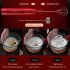 304 Stainless Steel Rechargeable Electric Blender Egg  Beater Portable Household Coffee Blender White  single head   coffee stick 