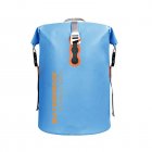 30L Outdoor Swimming Packing Waterproof Trekking Bag Sports Backpack Camping Equipment For Kayaking, Boating, Surfing, Fishing, Rafting, Swimming, Hiking E Blue-WATERPROOF