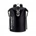 30L Outdoor Swimming Packing Waterproof Trekking Bag Sports Backpack Camping Equipment For Kayaking  Boating  Surfing  Fishing  Rafting  Swimming  Hiking D Blac