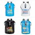 30L Outdoor Swimming Packing Waterproof Trekking Bag Sports Backpack Camping Equipment For Kayaking  Boating  Surfing  Fishing  Rafting  Swimming  Hiking F Grey