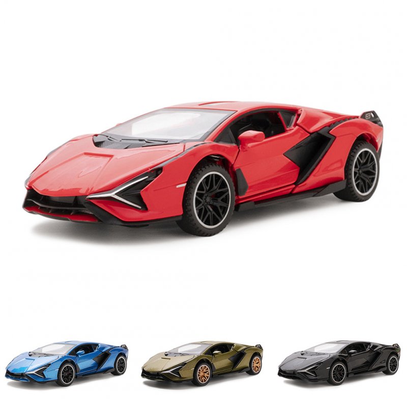 1/32 Alloy Sports Car Model Simulation Diecast Car Model Ornaments For Boys Girls Birthday Christmas Gifts 