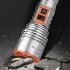 30W LED Flashlight  Battery Powered  Rechargeable  Adjustable Focus  5 Light Modes  Zoomable  IPX4 Waterproof 1500 Lumen Super Bright Flashlight    No batteries i