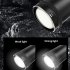 30W LED Flashlight Digital Power Display 6600mA Telescopic Zoom Super Bright Powerful Flash Light IPX4 Waterproof F441