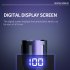 30W LED Flashlight Digital Power Display 6600mA Telescopic Zoom Super Bright Powerful Flash Light IPX4 Waterproof F441