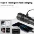 30W LED Mini Flashlight Type c Charging XHP70 Strong Light Aluminum Alloy Hand Lantern For Emergency Camping Hiking 1472 P70 flashlight