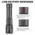 30W LED Mini Flashlight Type c Charging XHP70 Strong Light Aluminum Alloy Hand Lantern For Emergency Camping Hiking 1472 P70 flashlight
