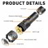 30W LED Mini Flashlight Type c Charging XHP70 Strong Light Aluminum Alloy Hand Lantern For Emergency Camping Hiking 1472 P70 flashlight
