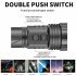 30W LED Mini Flashlight Type c Charging XHP70 Strong Light Aluminum Alloy Hand Lantern For Emergency Camping Hiking 1472 P70 flashlight