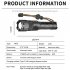 30W LED Mini Flashlight Type c Charging XHP70 Strong Light Aluminum Alloy Hand Lantern For Emergency Camping Hiking 1472 P70 flashlight