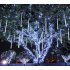 30cm 96LED 8 Tube Waterproof Shower Meteor Rain Light for Wedding Garden Home Party Christmas Xmas Decoration Tree Lights RGB U S  regulations