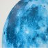 30cm Blue Moon 435pcs Blue Luminous Moon Star Sticker 166pcs Star Decal Decoration 30cm blue moon