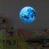 30cm Blue Moon 435pcs Blue Luminous Moon Star Sticker 166pcs Star Decal Decoration 30cm blue moon