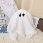 30cm Halloween Ghost Plush Doll Ghost With Pumpkin Stuffed Throw Pillow Cushion For Children Gifts Home Car Decoration Ghost Pillow 30cm