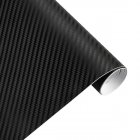 30cmx127cm 3D Carbon Fiber Vinyl Car Twill Wrap Sheet Roll Film Car Stickers Decals for Motorcycle Car Automobiles Styling Accessories black