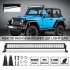 30inchs 2 Rows 300W LED Off road Car Roof Headlights Long Strip Bar Lights 30 inches