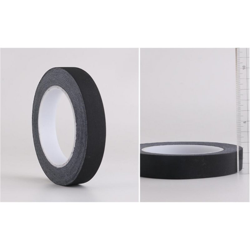 30m Acetic Acid Insulation Roll Motor Coil Wire Roll Lcd Cloth Glue  Tape black_10mm*30M