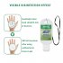 30ml Portable Hand Cleaner Multifunction Sanitizer with Hanging Hook for Outdoor Travel
