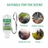 30ml Portable Hand Cleaner Multifunction Sanitizer with Hanging Hook for Outdoor Travel