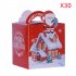 30pcs Cartoon Merry Christmas Treat Boxes for Candy Biscuit Baking Gift Packaging Box for Christmas Party