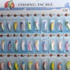 30pcs Kinds of Plastic Fishing Lures 