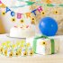 30pcs Sunflower Keychains Set With Organza Bags Thank You Tags Wedding Birthday Party Thanksgiving Gift For Baby Shower Decorations with balloons set