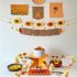 30pcs Sunflower Keychains Set With Organza Bags Thank You Tags Wedding Birthday Party Thanksgiving Gift For Baby Shower Decorations with balloons set