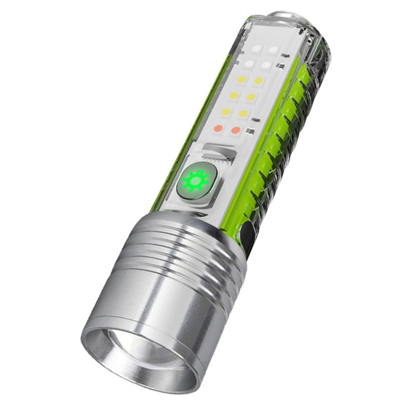 30w Led Flashlight Super Bright 1500 Meters Torch Strong Magnets Large Zoom