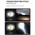 30w Led Flashlight Xhp360 4 Level Multi functional Strong Light Long range Camping Light Torch 1057a White Light Large