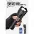30w Led Flashlight Xhp360 4 Level Multi functional Strong Light Long range Camping Light Torch 1057a White Light Large