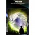 30w Led Flashlight Xhp360 4 Level Multi functional Strong Light Long range Camping Light Torch 1057a White Light Large