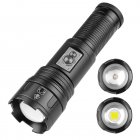30w Led Flashlight Xhp360 4 Level Multi functional Strong Light Long range Camping Light Torch 1057a Strong Light Large