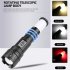30w Led Flashlight Xhp360 4 Level Multi functional Strong Light Long range Camping Light Torch 1057a White Light Large