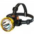 30w Led Headlights High Brightness Strong Light USB Rechargeable Outdoor IPX4 Waterproof Head Lamp Camping Equipment yellow light