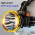 30w Led Headlights High Brightness Strong Light USB Rechargeable Outdoor IPX4 Waterproof Head Lamp Camping Equipment yellow light