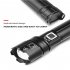 30w Mini Flashlight Usb Charging Led Telescopic Zoomable Torch Outdoor Emergency Lighting Tool