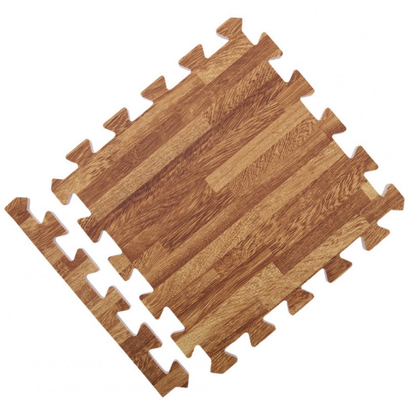 30x30x1cm Baby Split Joint Puzzle Mat Wood Grain Play Creeping Climbing Game Pad - 6pcs/set Dark 6pcs_30*30*1.0cm