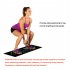31 5  Squat Mat  Anti Slip PU Squat Step Position Knee Mat  Portable Lightweight Exercise Kneeling Mat  3 Positions Knee Pushups Pad For Home Gym Exercise black