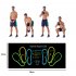 31 5  Squat Mat  Anti Slip PU Squat Step Position Knee Mat  Portable Lightweight Exercise Kneeling Mat  3 Positions Knee Pushups Pad For Home Gym Exercise black