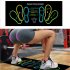 31 5  Squat Mat  Anti Slip PU Squat Step Position Knee Mat  Portable Lightweight Exercise Kneeling Mat  3 Positions Knee Pushups Pad For Home Gym Exercise black