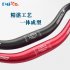 31 8 700mm Aluminum Alloy Handlebar Straight MTB Bicycle Riser Flat Handle Bar 9 degrees 31 8 700 long swallow handle red