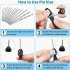 31 Pieces Hand Drill Bits Set Pin Vise Hand Drill With 30pcs Mini Drill Bits For DIY Jewelry Wood Resin PVC Plastic 31pcs