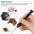 31 Pieces Hand Drill Bits Set Pin Vise Hand Drill With 30pcs Mini Drill Bits For DIY Jewelry Wood Resin PVC Plastic 31pcs